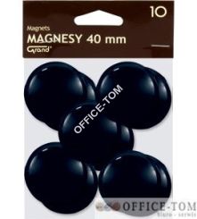 Magnesy średnica 40 mm czarny 10 szt. Grand