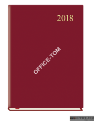 Terminarz A5 firmowy czerwony tydzień/2-óch stronach T-206P-C Michalczyk i Prokop