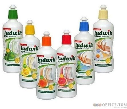 Płyn do naczyn LUDWIK brzoskwi niowy z lanoliną 450g