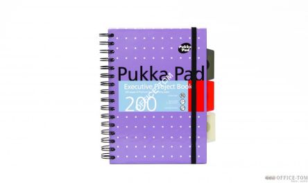 Executive Project Book Metalic A5  srebrny, rózowy, niebieski PUKKA