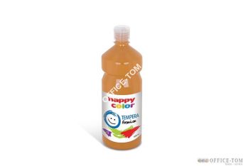 Farba Tempera Premium 1000ml, rudy Happy Color