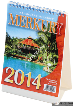 Kalendarz biurowy stojący MERKURY H5 152*200 Telegraph