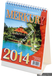 Kalendarz biurowy stojący MERKURY H5 152*200 Telegraph
