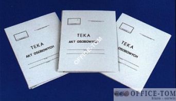 Teczka do akt osobowych A4 Kiel-Tech 350G/M2
