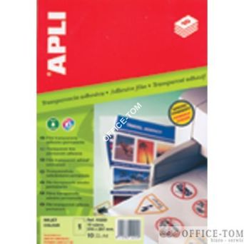 Folia FOTO APLI Samoprzylepna A4 do atramentówek 10szt