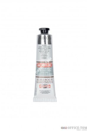 Farba akrylowa ACRILIC 40ml srebrna KOH-I-NOOR