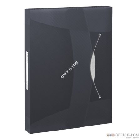 Teczka z gumką ESSELTE Vivida, 40 mm, czarny