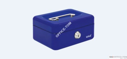 Kasetka na pieniądze EAGLE 8878 XS niebieska