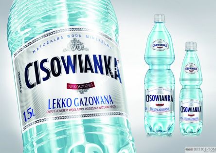 Woda CISOWIANKA 1,5l lekko gazowana