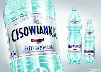 Woda CISOWIANKA 1,5l lekko gazowana