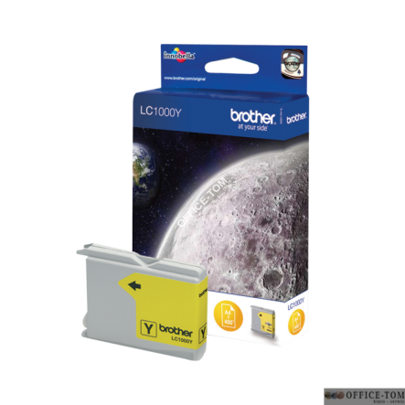 Tusz BROTHER (LC1000Y) żółty 400str
