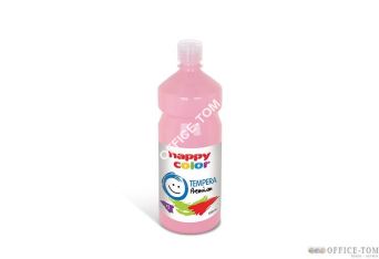 Farba Tempera Premium 1000ml, różowy Happy Color