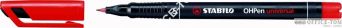 Foliopis STABILO OHPen universal, niezmywalny 0,4 mm czerwony