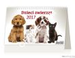 Kalendarz biurkowy 2017 Dzieci Zwierząt HELMA S501-17 - 4