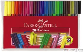 Flamastry Łączące Się Etui 20 Szt. FABER-CASTELL