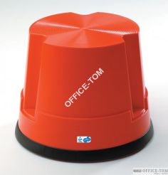 Taboret biurowy Twin Easy Step TWINCO czerwony