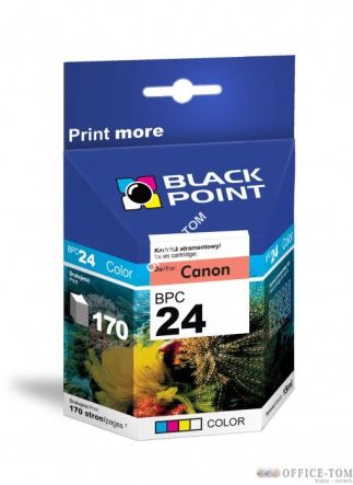 BLACK POINT Wkład do CANON BCI-24 Kolor 15ml