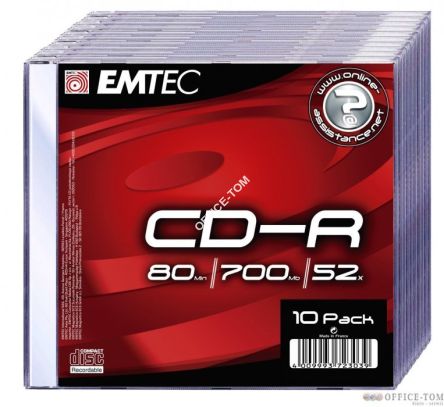 Płyta EMTEC CD-R 700MB x52 Slim Jawel Case