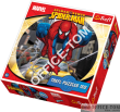 Puzzle Spiderman Pajęczy skok - Puzzle Okrągłe  150 elementów TREFL 39065 - 2