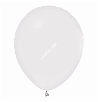 Balony Beauty&Charm, pastelowe białe 12' op. 10 szt., GoDan