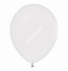 Balony Beauty&Charm, pastelowe białe 12' op. 10 szt., GoDan
