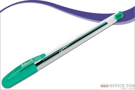 Długopis STICK K86 zielony (50) PELIKAN