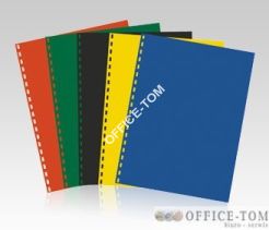 Okładki do bindowania A4 siwa 0,20mic  (opakowane 100 sztuk)  BIURFOL  OK-17.1