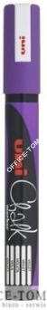 Marker kredowy UNI PWE-5M Fioletowy 1.8mm-2.5mm