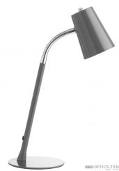 Lampa biurkowa UNILUX FLEXIO 20 LED metaliczna SZARY
