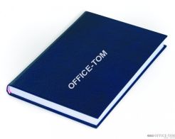 Brulion w oprawie introligatorskiej A5, 192k., krata  UNIPAP