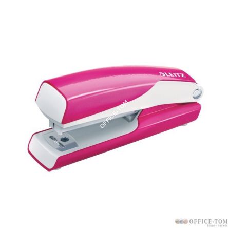 Zszywacz metalowy mini Leitz NeXXt Series WOW ,10 kartek Metaliczny różowy