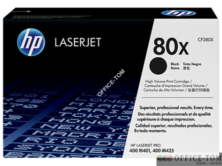Toner HP 80X (CF280X) czarny 6800str