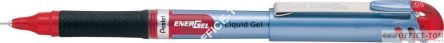Cienkopis kulkowy PENTEL ENERGEL BLN15 czerwony z płynnym tuszem żelowym