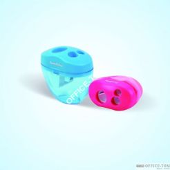 Temperówka potrójna BAMBINO z pojemnikiem, 12 sztuk, display