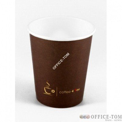 Kubek papierowy 150ml z nadrukiem COFFEE 4 YOU