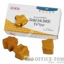 Kostki Xerox Solid Ink 3 yellow 3400str  Phaser 8400
