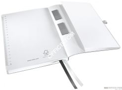 Notatnik w miękkiej oprawie Leitz Style A5 kratka, Satynowa czerń