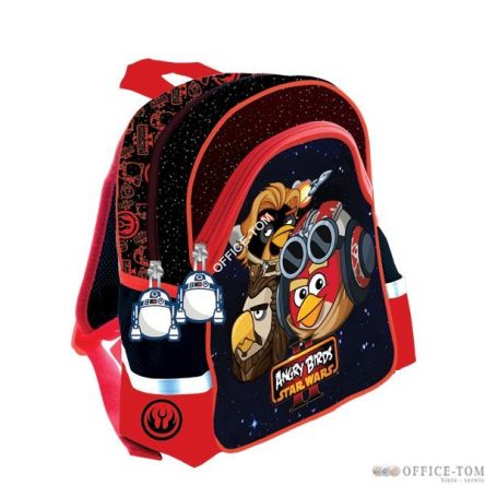Plecak szkolno-wycieczkowy 12\'\' ANGRY BIRDS & STAR WARS II  St.Majewski