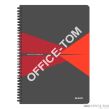 Kołonotatnik Office Card A4, w kratkę, czerwony 46470025 Leitz - 3