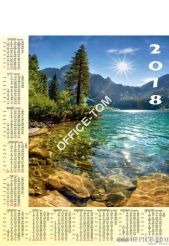 Kalendarz jedno opakowanie A1 P1 MORSKIE OKO Beskidy