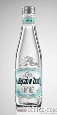 Woda NAŁĘCZÓW ZDRÓJ 300ml  niegazowana butelka szklana 