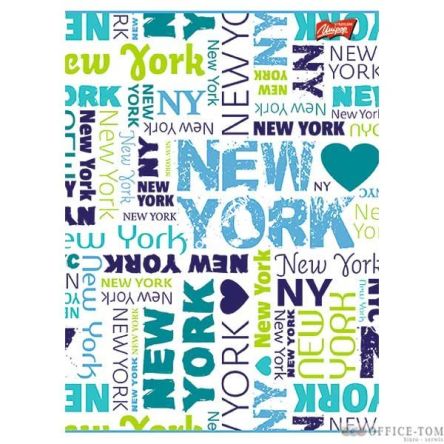 Zeszyt na spirali okładka laminowana A5, 80k., kratka Unipap