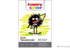 Blok techniczny biały 170g A3 HAPPY COLOR