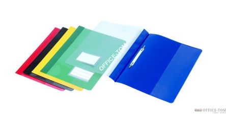 Skoroszyt DONAU A4 PVC z kieszonka zielony