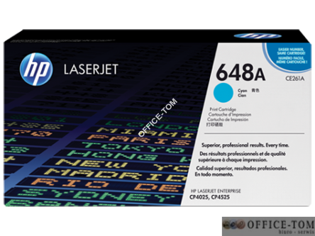 Toner HP 648A (CE261A) niebieski 11000str