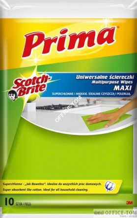 Ściereczki PRIMA MAXI jak Bawełna (opakowanie 10 sztuk)
