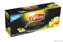 Herbata LIPTON EARL GREY LEMON 25szt 