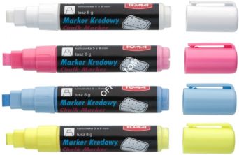 Markery kredowe, końcówka 4,5mm  żólte TO-292 72 Toma