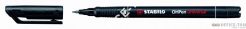 Foliopis STABILO OHPen universal, niezmywalny 0,4 mm czarny