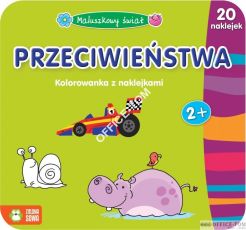 Książka MALUSZKOWY ŚWIAT nw. Przeciwieństwa 9788378956884 Zielona Sowa
